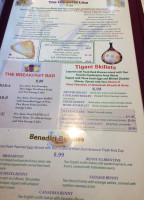 Mapleberry Pancake House And Bistro menu