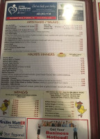 Mexi-wing I (downtown Athens) menu