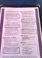 Paradise Brewing Company Tap And Grill menu