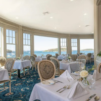 Reading Room Restaurant at The Bar Harbor Inn food