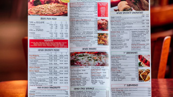 Marino's Pizzeria Cafe menu