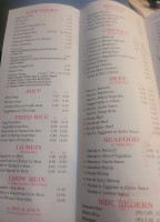 South China menu