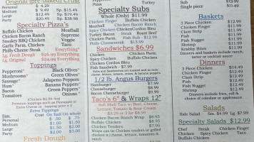 Brian's Country Market menu