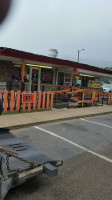 Harvey's Pirate Drive-in outside