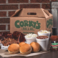 Corky's Ribs Bbq food