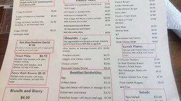 The Waffle Iron Of Marianna menu