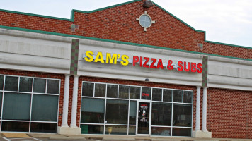 Sam's Pizza Subs food