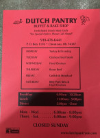 Dutch Pantry. food