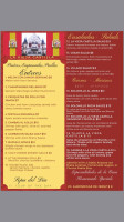 La Vieja Castilla menu