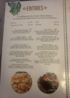 A Little Thai Kitchen menu