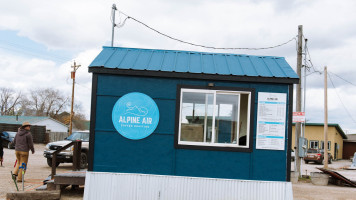 Alpine Air Coffee Hut Drive Thru food