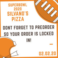 Silvano's Pizza food