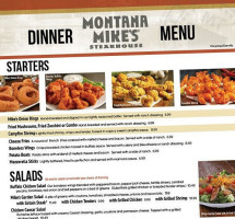 Montana Mike's Steakhouse food