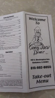 Crazy Joe's Diner menu