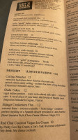 Vermilion menu