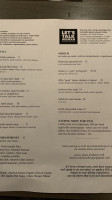 Vermilion menu