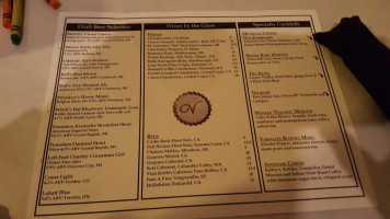 Vernales menu