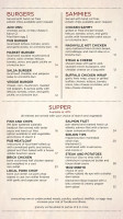 Burke Publick House menu