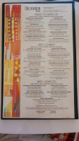 California Grill menu