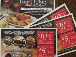 Town Club food