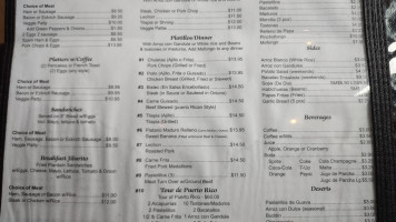 Cuisine De Jibarito menu