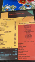 Isabella's Tex Mex Cafe menu