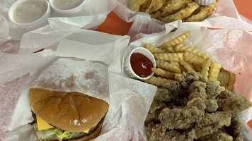 Double A Drive Inn food