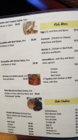 La Guadalupana menu