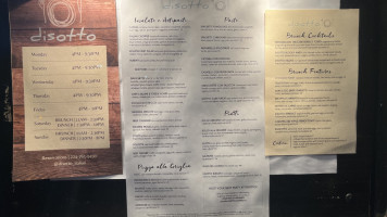 Disotto menu