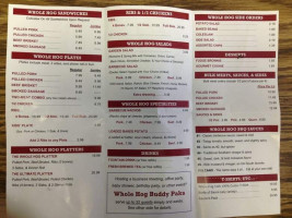 Whole Hog Cafe menu