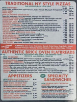 Crust N' Fire menu