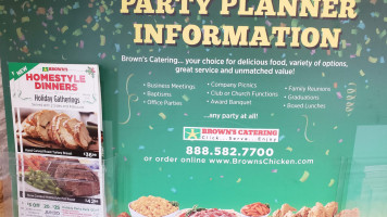 Brown's Chicken food