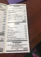 Dinic's Oven Roasted Beef menu