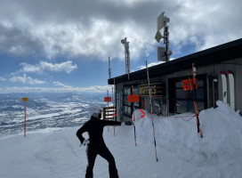 Corbet's Cabin Top Of The World Waffles food