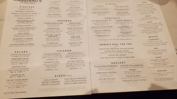 Maggiano's Little Italy menu