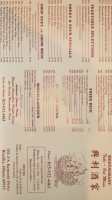 China Chef menu