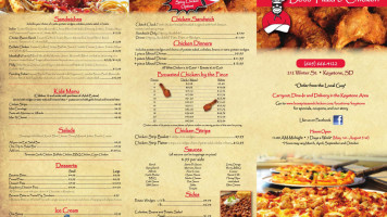 Boss' Pizza Chicken Sf West menu