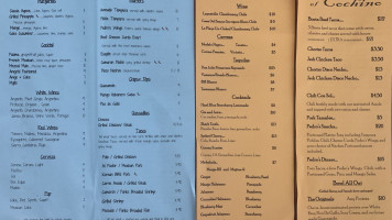 El Cochino menu