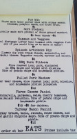 Wildedge Brewing Collective menu