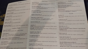 Bartucci Homemade Italian Food menu