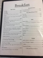 East End Grill menu