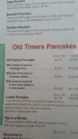 Continental House Of Pancakes menu