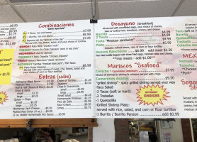 Tacoson menu