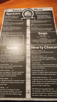 The East Side Pub menu