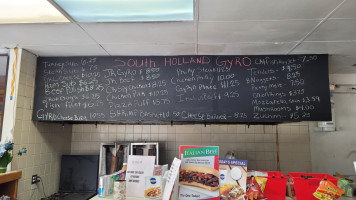 South Holland Gyro 147 menu