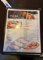 Masa Asian Bistro And menu