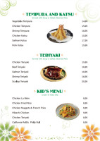 Masa Asian Bistro And menu