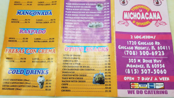 Michoacana food