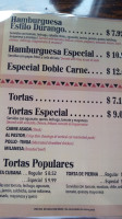 Taqueria El Duranguito menu