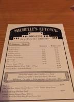 Michelle's menu